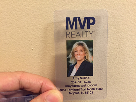 Realty Photo Plastic Business Card