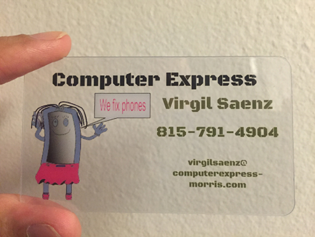 Computer Repair Company Business Card
